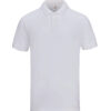 L01-00 White - Honeycomb - Classic Polo 210gsm