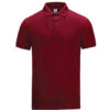 L01-04 Maroon - Honeycomb - Classic Polo 210gsm