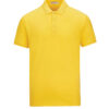 L01-10 Yellow - Honeycomb - Classic Polo 210gsm