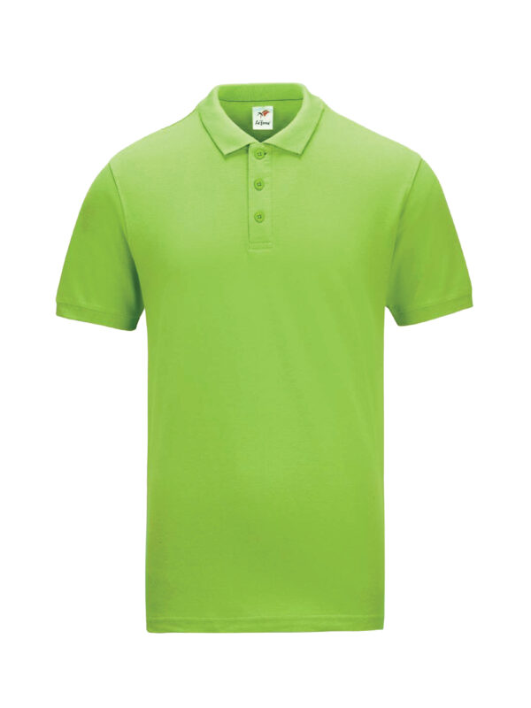 L01-11 Apple Green - Honeycomb - Classic Polo 210gsm