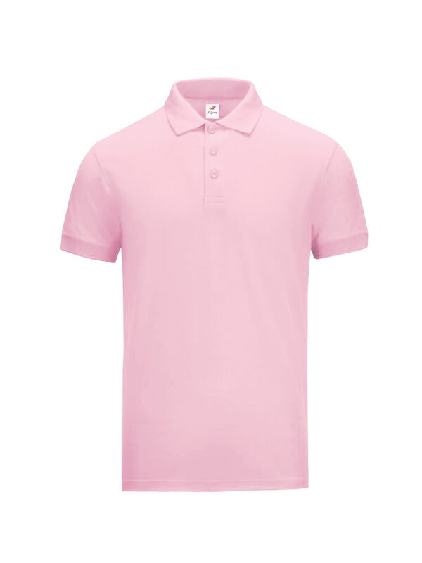 L01-16 Light Pink - Honeycomb - Classic Polo 210gsm