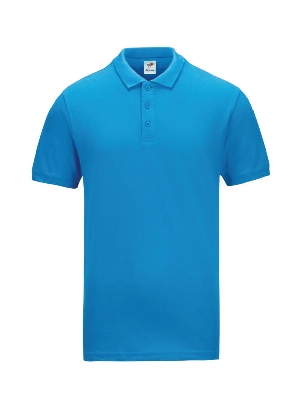 L01-17 Sea Blue - Honeycomb - Classic Polo 210gsm
