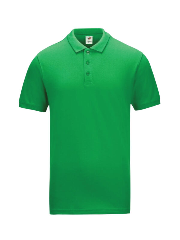 L01-20 Milo Green - Honeycomb - Classic Polo 210gsm