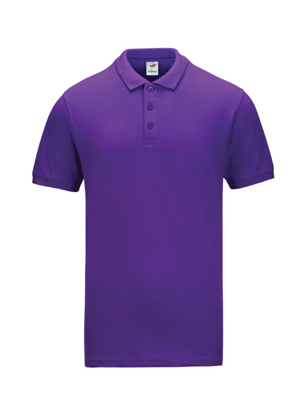 L01-21 Purple - Honeycomb - Classic Polo 210gsm