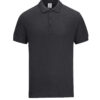 L01-34 Dark Melange - Honeycomb - Classic Polo 210gsm