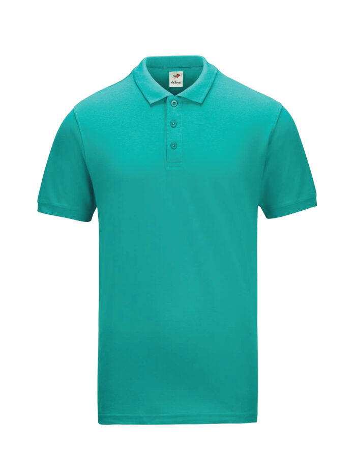 L01-42 Teal Green - Honeycomb - Classic Polo 210gsm