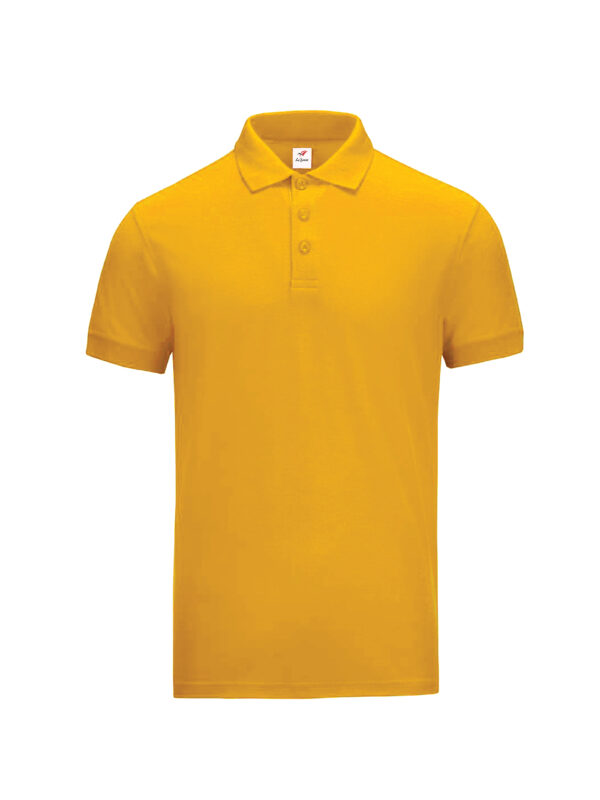 L01-54 Golden - Honeycomb - Classic Polo 210gsm