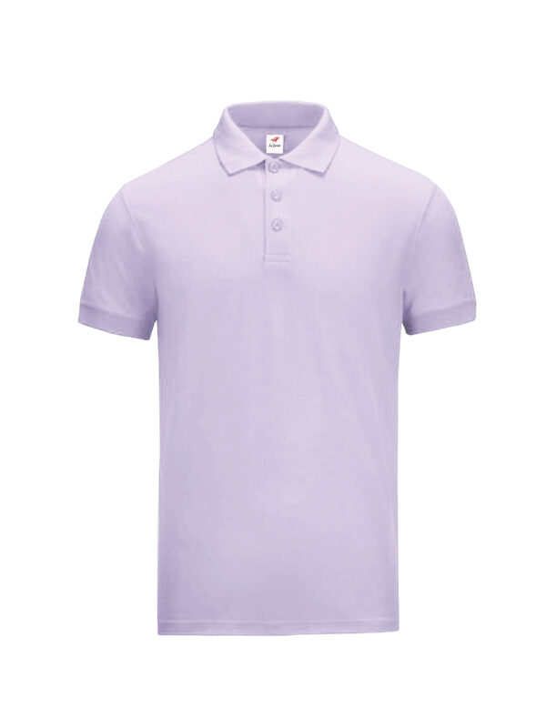 L01-56 Mint Violet - Honeycomb - Classic Polo 210gsm