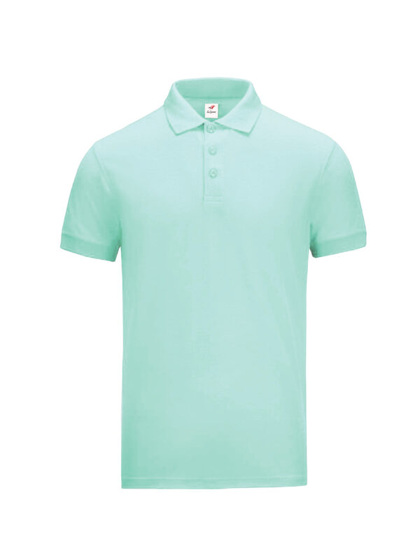 L01-57 Aqua - Honeycomb - Classic Polo 210gsm