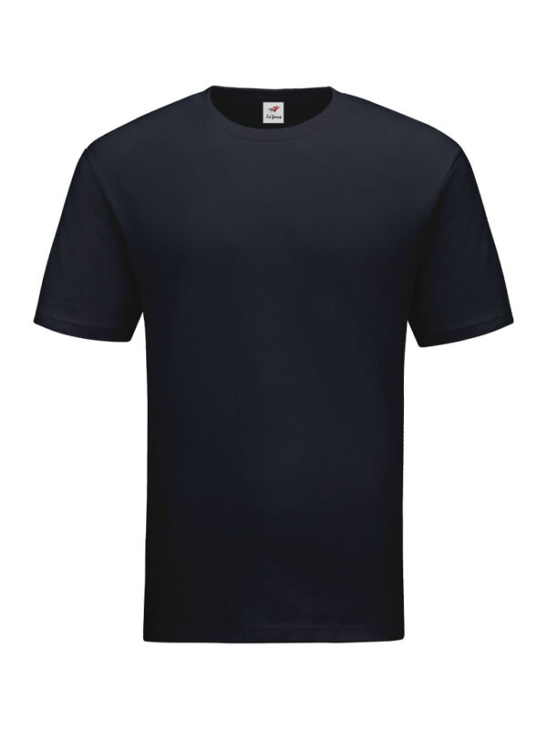 RC01-01 Black- Tubular Round Neck - Classic Cotton 160gsm