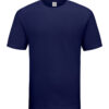 RC01-02 Navy - Tubular Round Neck - Classic Cotton 160gsm