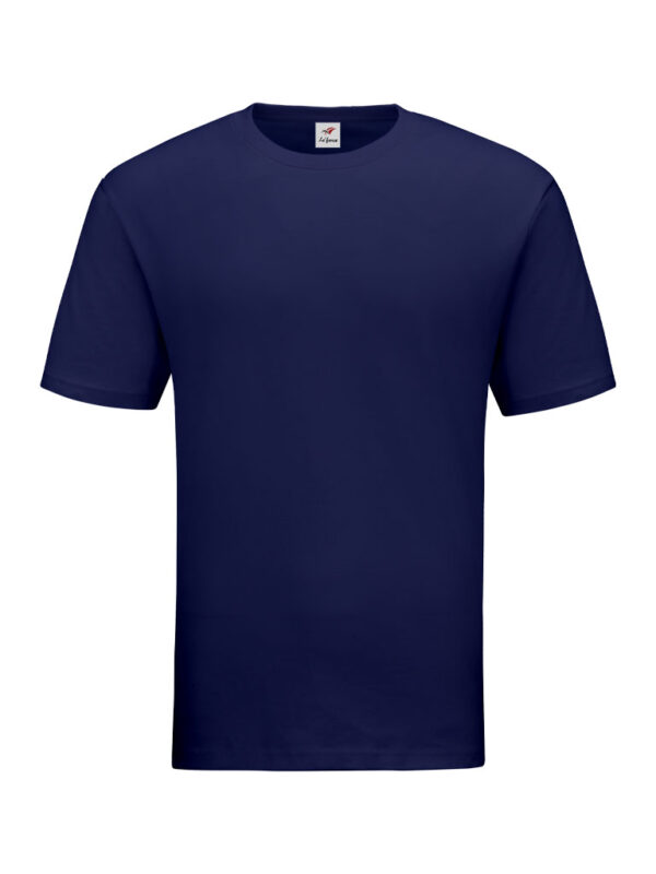 RC01-02 Navy - Tubular Round Neck - Classic Cotton 160gsm