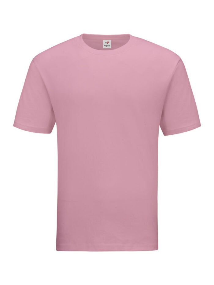 RC01-16 Light Pink - Tubular Round Neck - Classic Cotton 160gsm