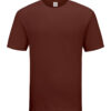 RC01-18 Dark Brown - Tubular Round Neck - Classic Cotton 160gsm
