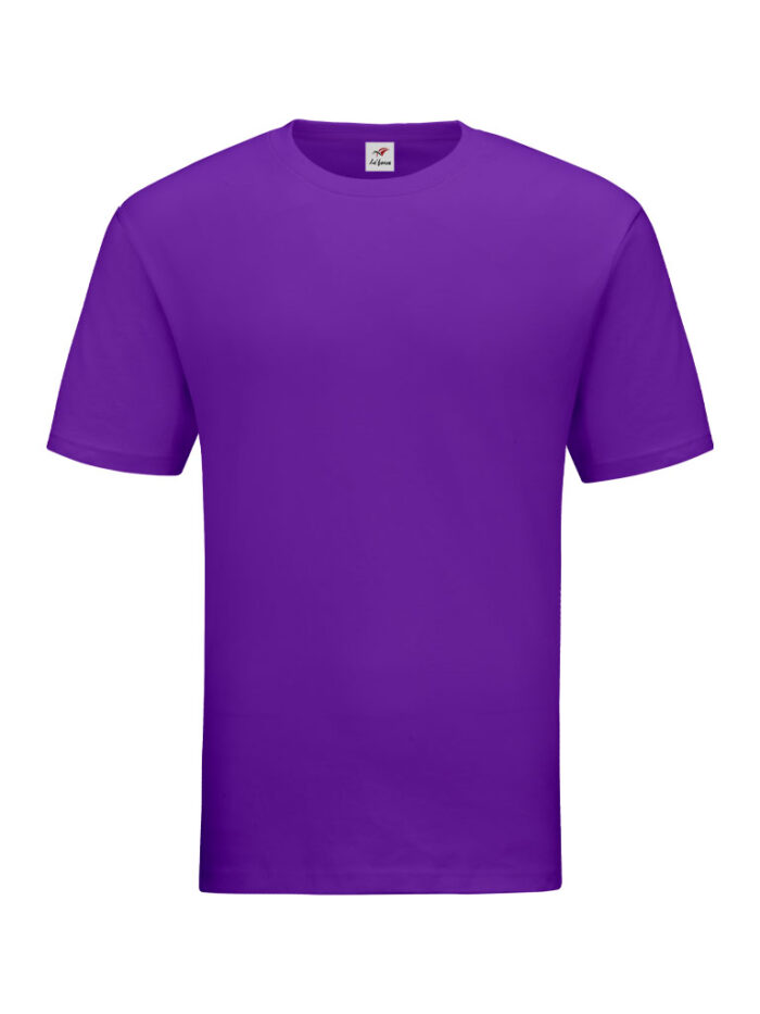 RC01-21 Purple – Tubular Round Neck – Classic Cotton 160gsm