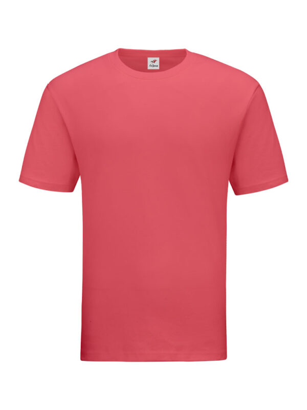 RC01-26 Peach - Tubular Round Neck - Classic Cotton 160gsm
