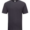 RC01-35 Charcoal - Tubular Round Neck - Classic Cotton 160gsm