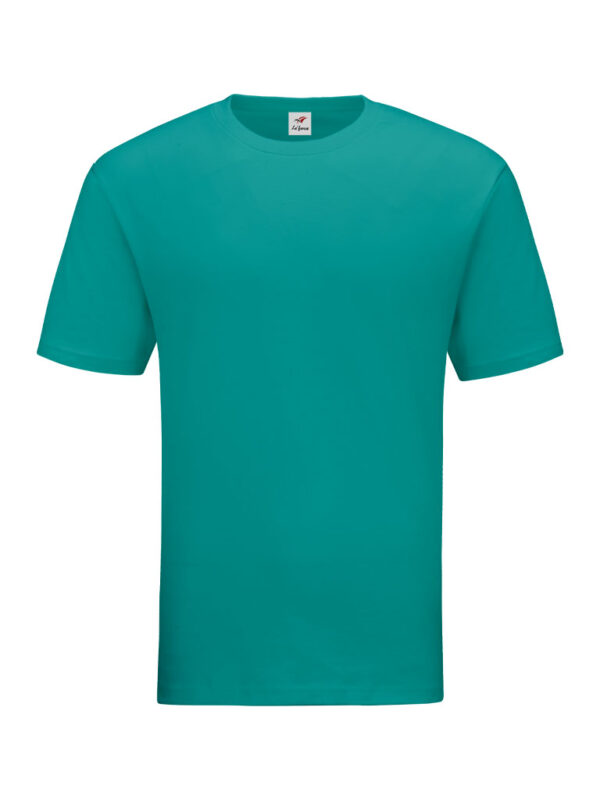 RC01-42 Teal Green – Tubular Round Neck – Classic Cotton 160gsm