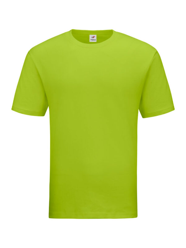 RC01-55 Lime Green - Tubular Round Neck - Classic Cotton 160gsm