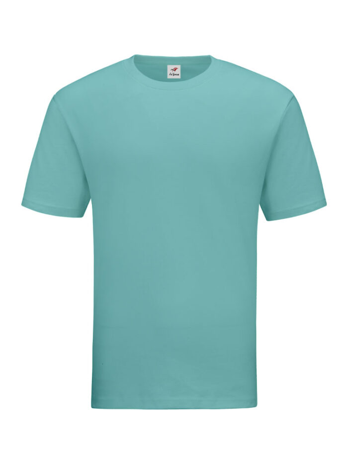 RC01-57 Aqua - Tubular Round Neck - Classic Cotton 160gsm