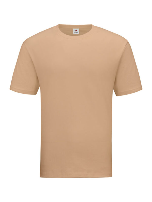 RC01-58 Apricot - Tubular Round Neck - Classic Cotton 160gsm