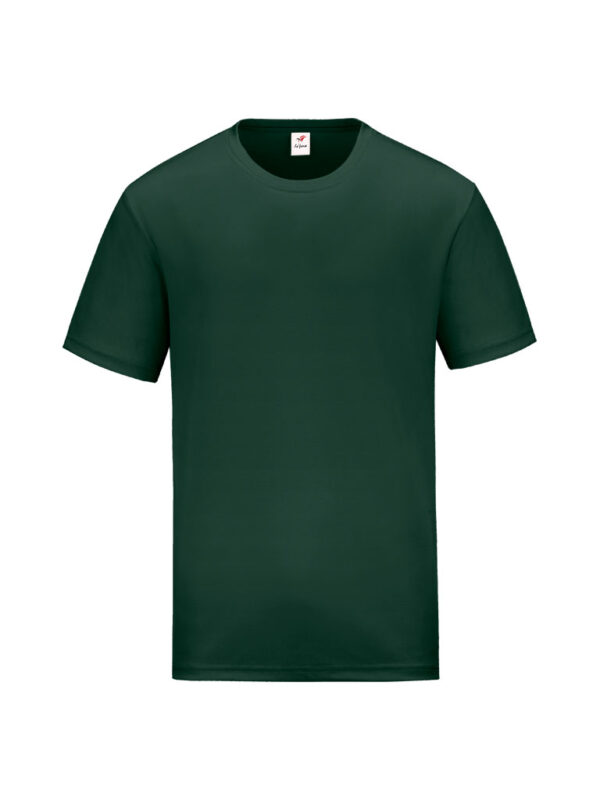RM01-05 Dark Green - Microfiber Round Neck - Dry Fit 160gsm