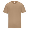 RM01-37 Sand - Microfiber Round Neck - Dry Fit 160gsm