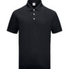 M2000-01 Black - Microfiber Polo - Dry Fit 160gsm