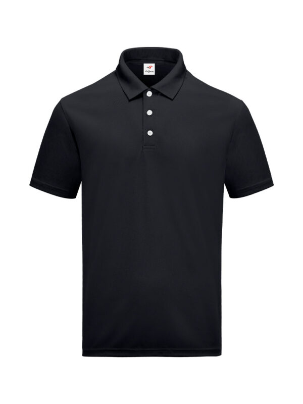 M2000-01 Black - Microfiber Polo - Dry Fit 160gsm