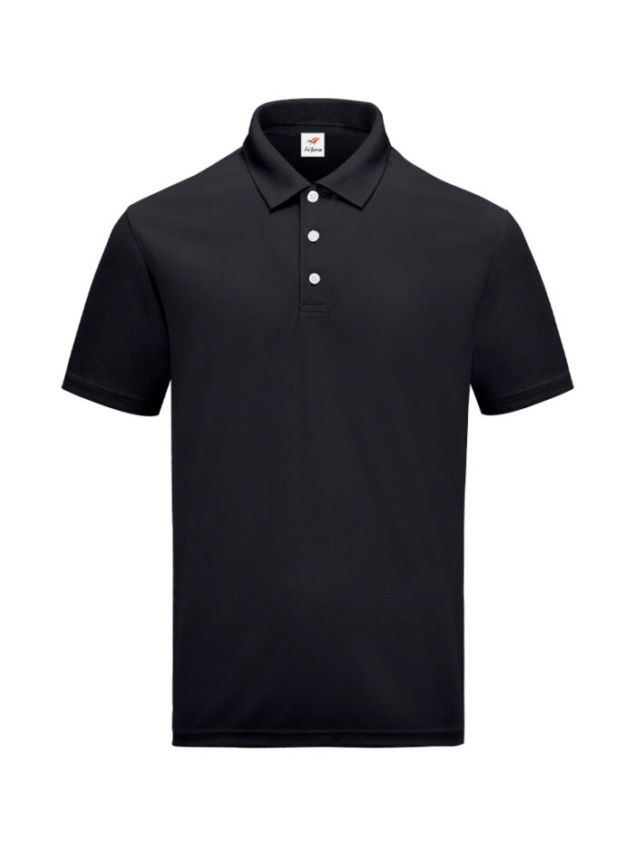 M2000-01 Black - Microfiber Polo - Dry Fit 160gsm