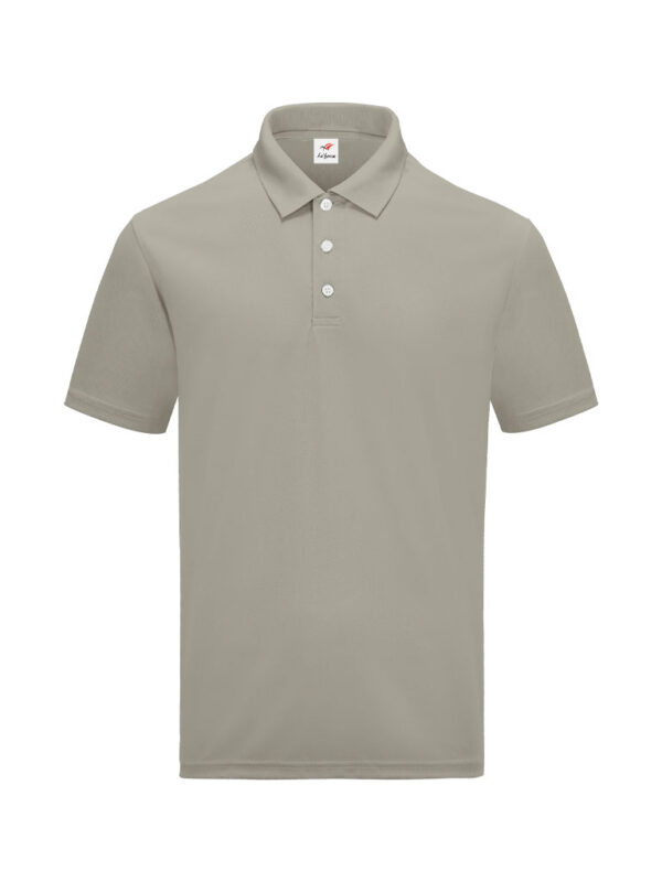M2000-19 Light Grey - Microfiber Polo - Dry Fit 160gsm