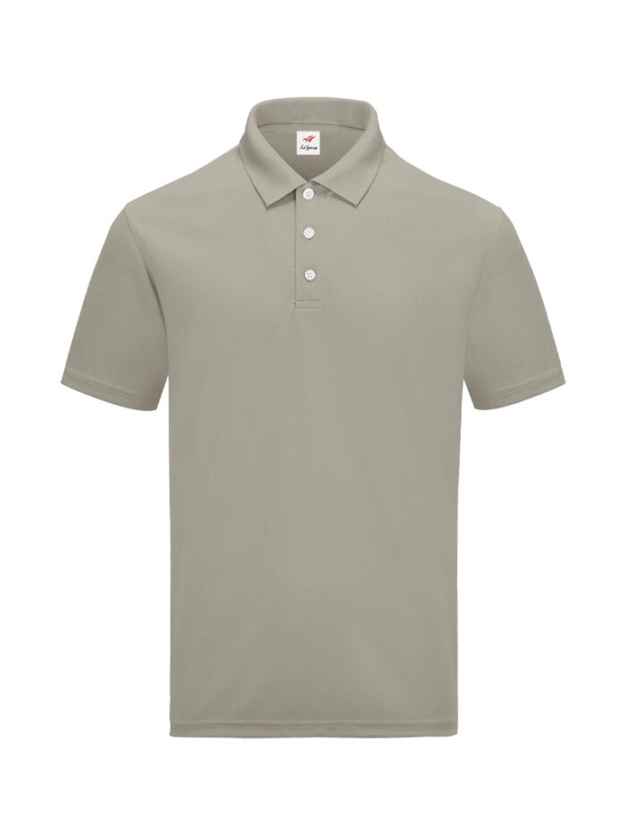 M2000-19 Light Grey - Microfiber Polo - Dry Fit 160gsm