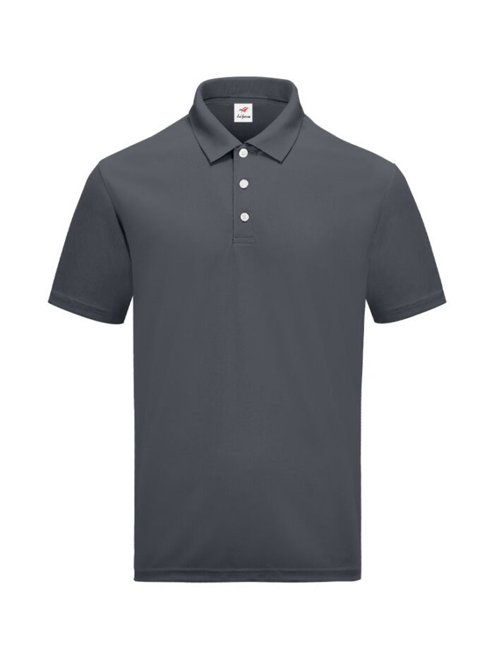 M2000-25 Dark Grey - Microfiber Polo - Dry Fit 160gsm