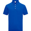 M2000-47 Electric Blue - Microfiber Polo - Dry Fit 160gsm