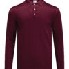 M2400-04 Maroon - Microfiber Polo Long Sleeved - Dry Fit 160gsm