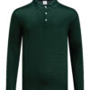 M2400-05 Dark Green - Microfiber Polo Long Sleeved - Dry Fit 160gsm