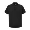 MF2000-01 Black - Microfiber Polo - Dry Fit 160gsm