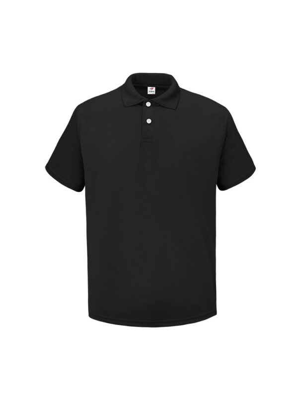 MF2000-01 Black - Microfiber Polo - Dry Fit 160gsm